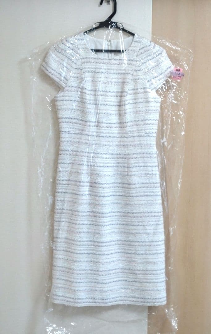 アナイANAYI ミックスラメツイードワンピース　36　入学式　入園式　卒園式