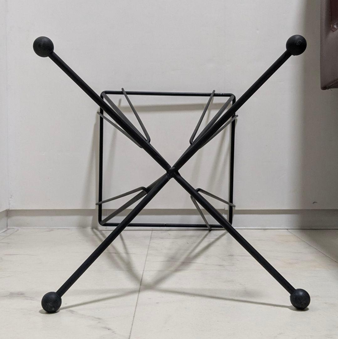 アイアン ガラステーブル ミッドセンチュリー インダストリアル ポストモダン