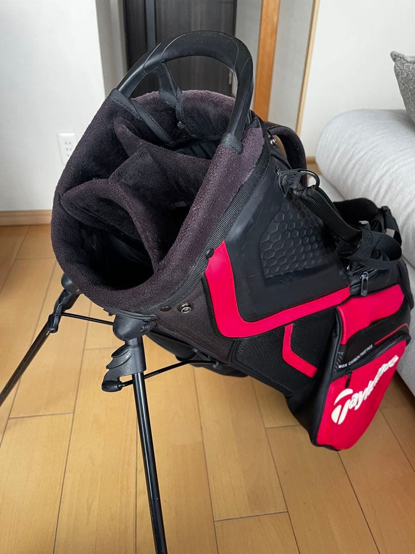 限定品　希少　良品テーラーメイド　ステルス　スタンド型キャディバッグ　9.5型