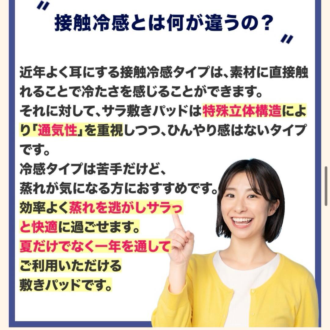 東洋羽毛　サラ敷きパッド　2枚セット