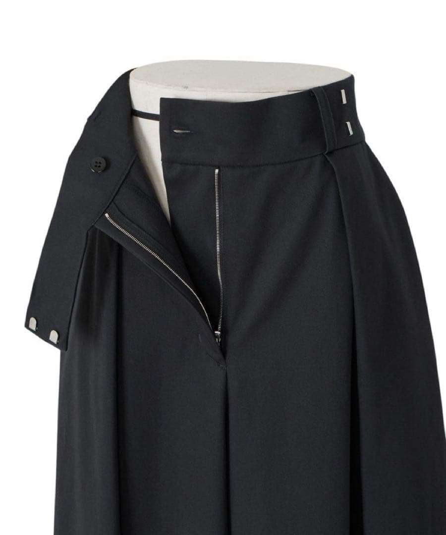 未使用 SA VILLE / SA VIE ツイルクロスタックフレアパンツ