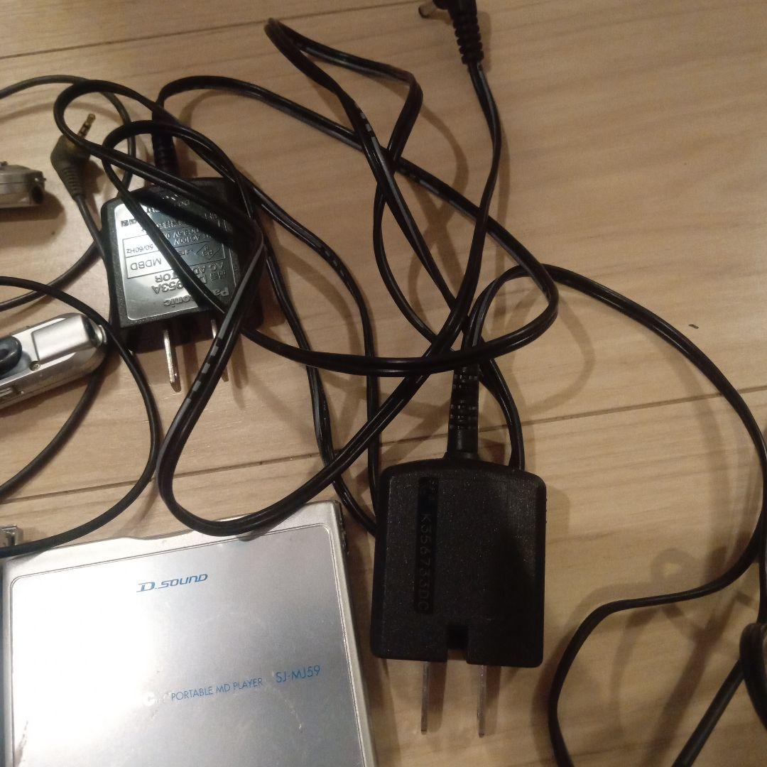 mdプレーヤー　パナソニックsj mj59 4台セット　ジャンク