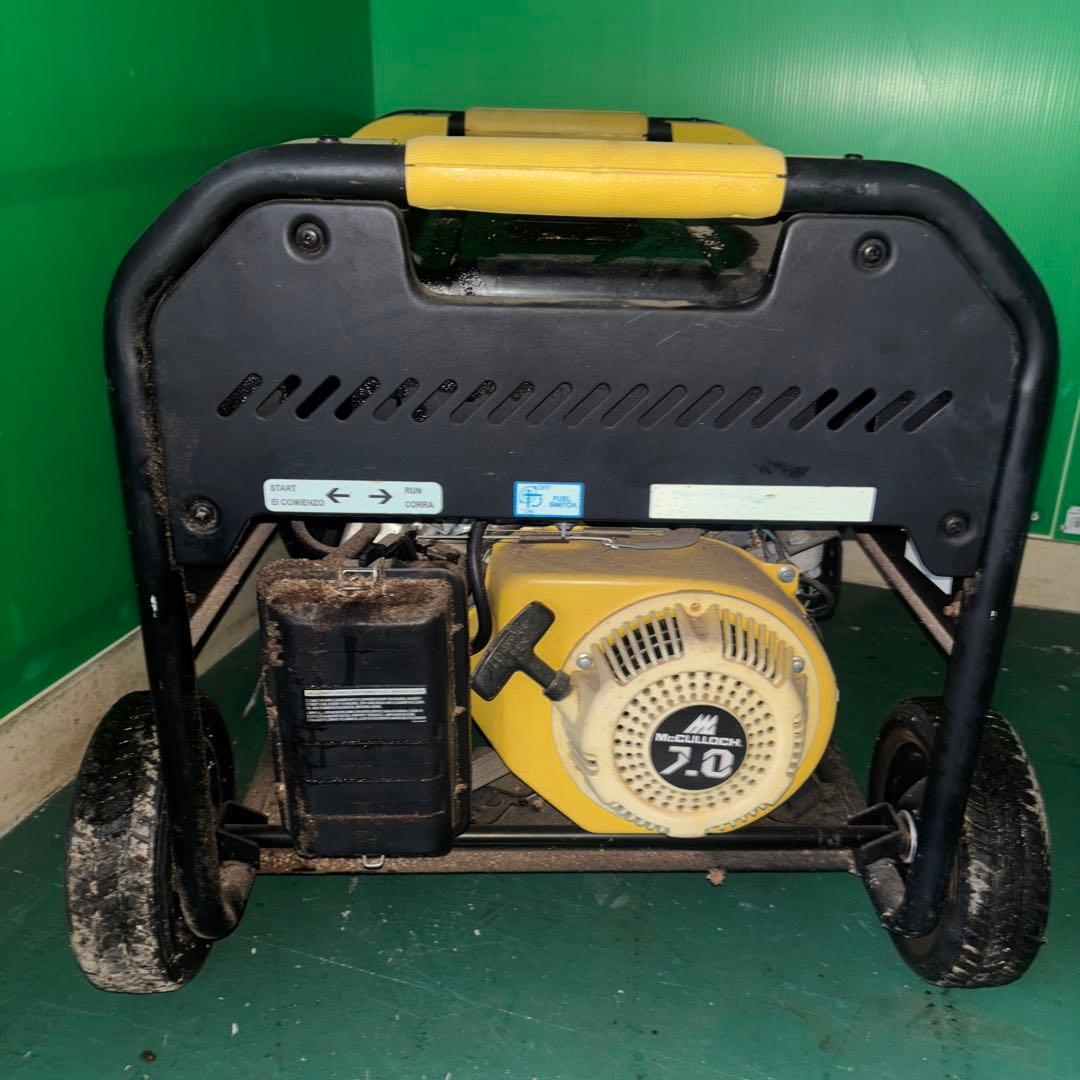 【引取限定】 McCULLOCH FGG350MK ガソリン発電機 3760W