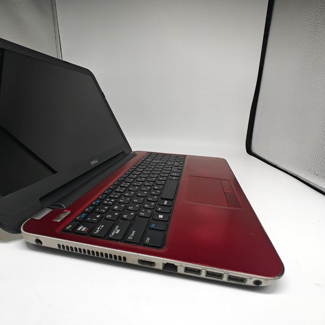 【DELL】高性能i7 SSD512GB 16GB レッド ノートPC
