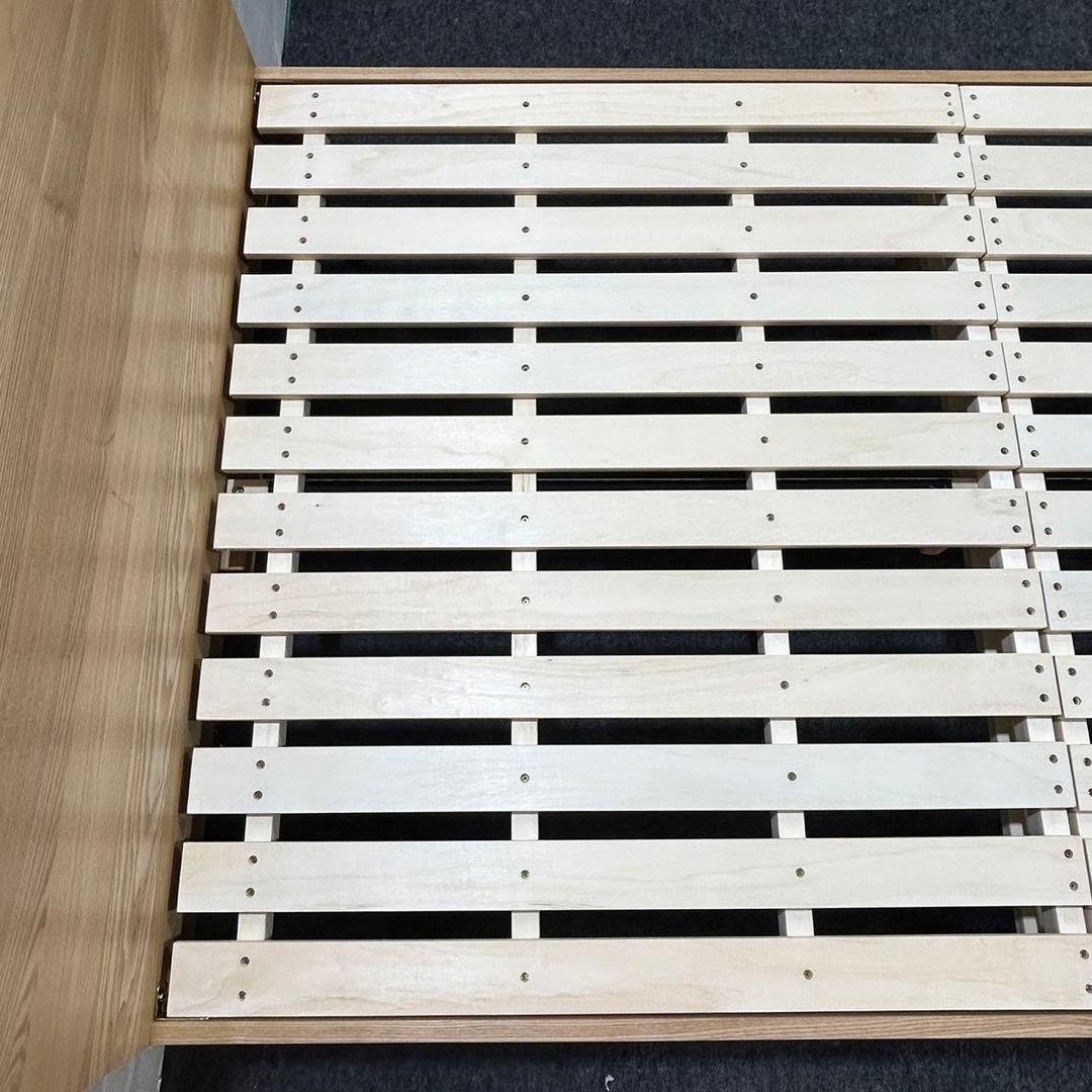 Re:CENO ベッドフレーム 木製ベッド folk セミダブル d2841