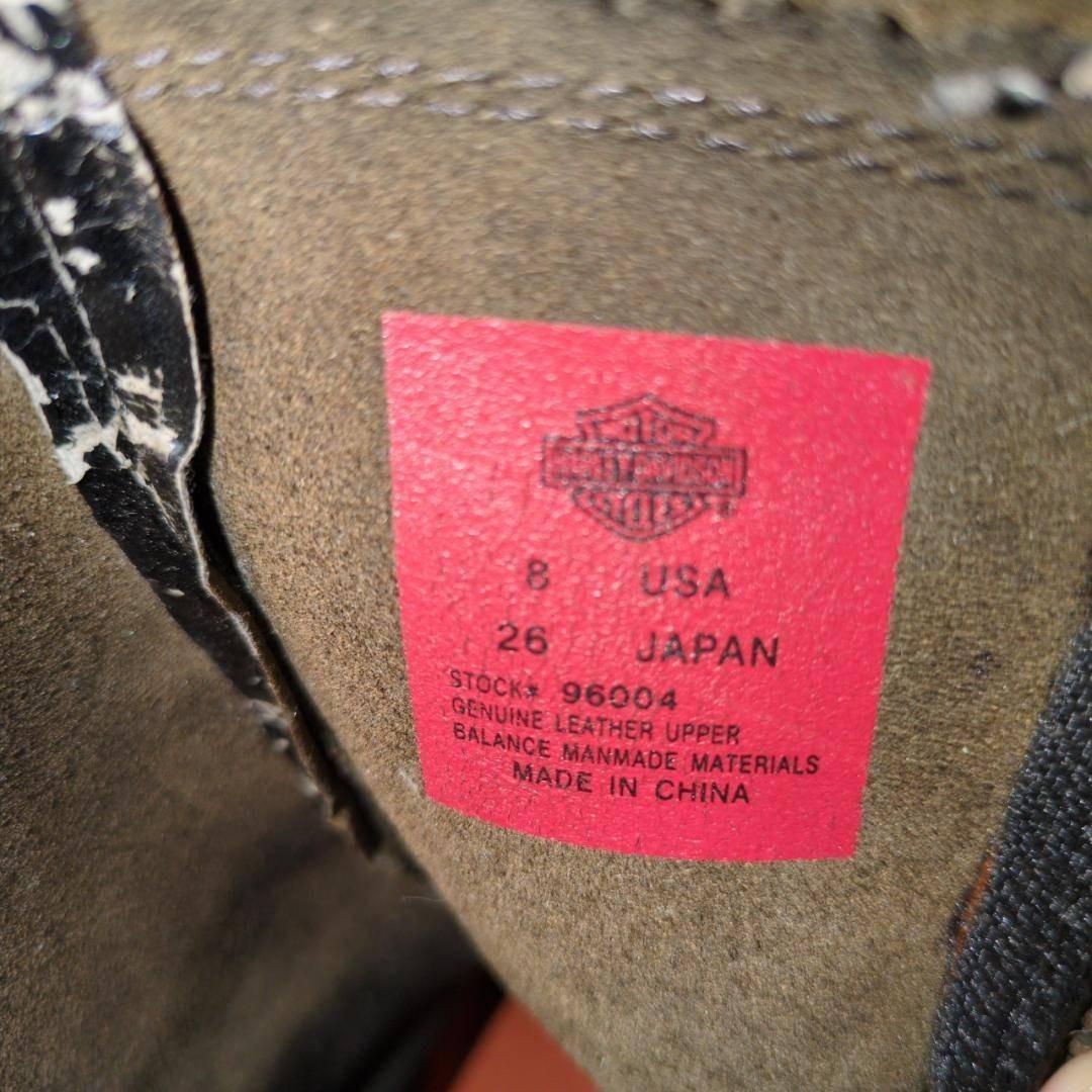 【良品✨】ハーレーダビッドソン エンジニアブーツ レザー 96004 26cm