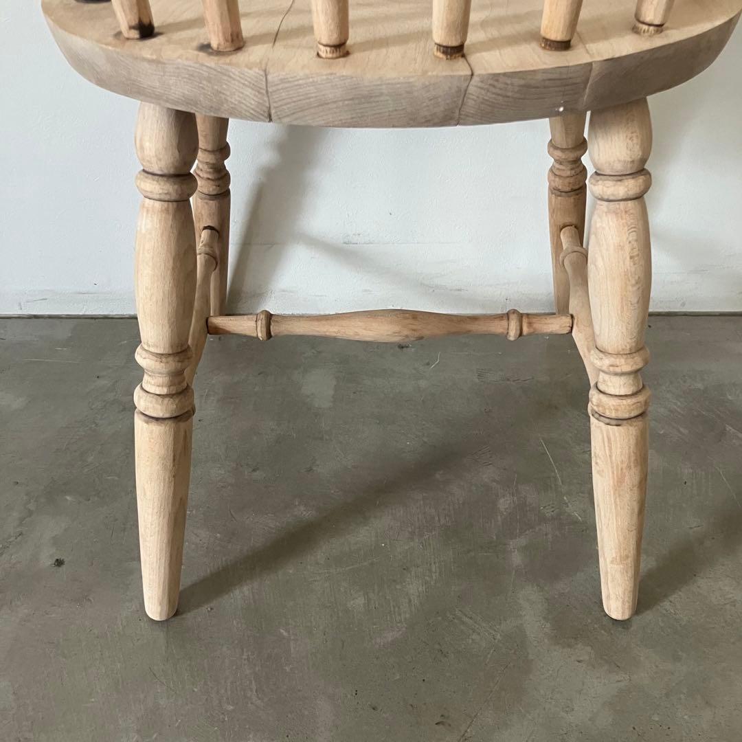 レトロ　アンティーク　古道具　古家具　剥離家具　ストリップド　ウィンザーチェア