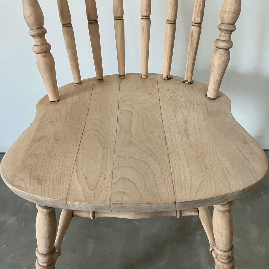 レトロ　アンティーク　古道具　古家具　剥離家具　ストリップド　ウィンザーチェア