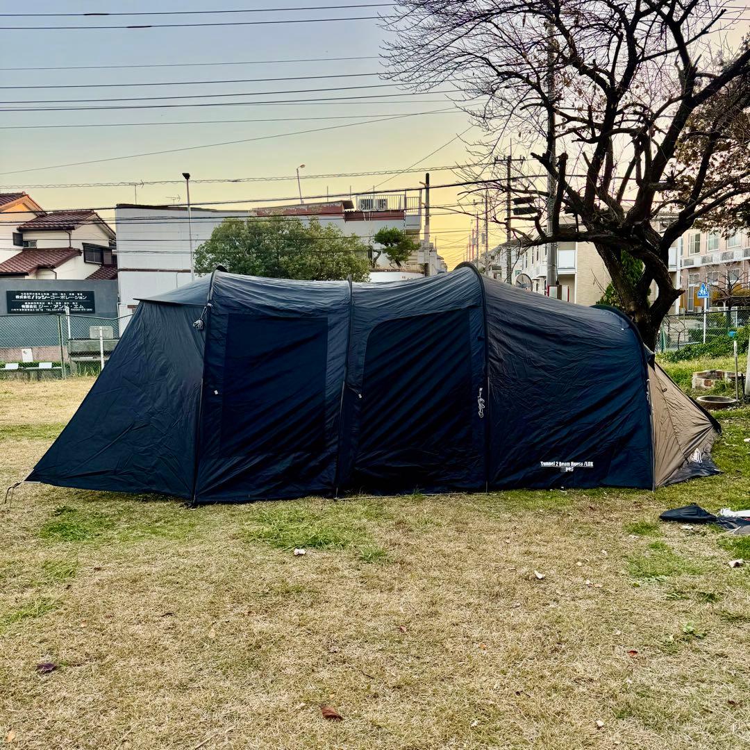 コールマン　テント トンネル2ルームハウス/LDX ブラック4~5人用