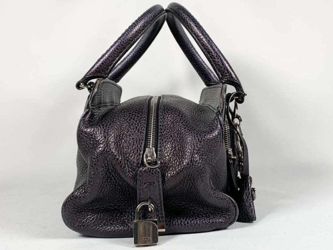 m-fujii【正規品】美品 トッズ レザー ハンドバッグ チャーム 2点