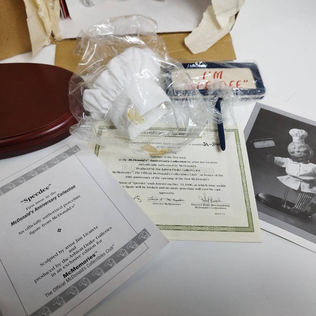 マクドナルド スピーディー ドール フィギュア アメリカ パペット ビ hS83