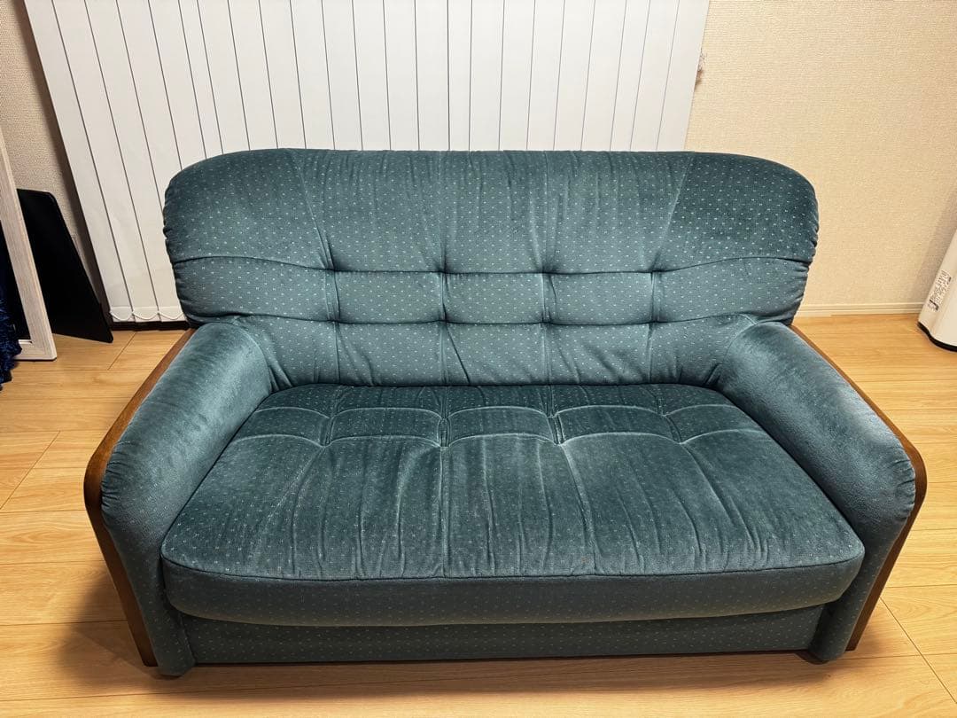 カリモク2Pソファ【最終値下げ】【早い者勝ち】