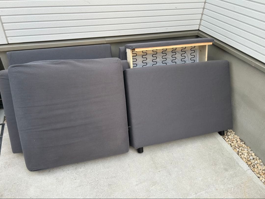 イケア VIMLE ヴィムレ IKEA ソファ Ｌ字ソファ 引取限定