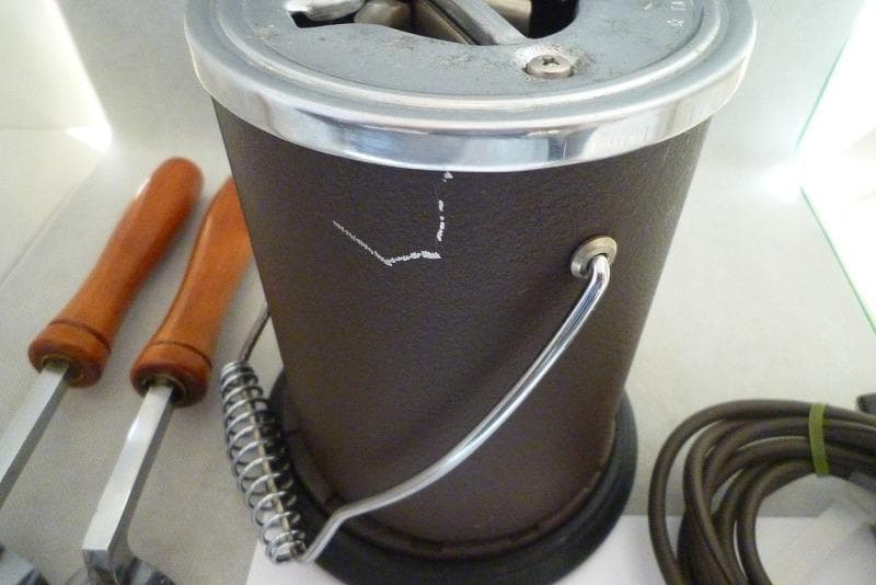 タキイ　和裁電化鏝　和裁コテ　和裁こて　タキイ製　鏝２本付