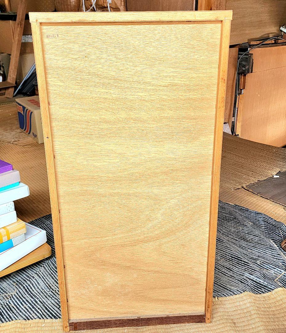 【昭和レトロ】レトロポップ_チェスト/箪笥/5段引き出し(黄緑)