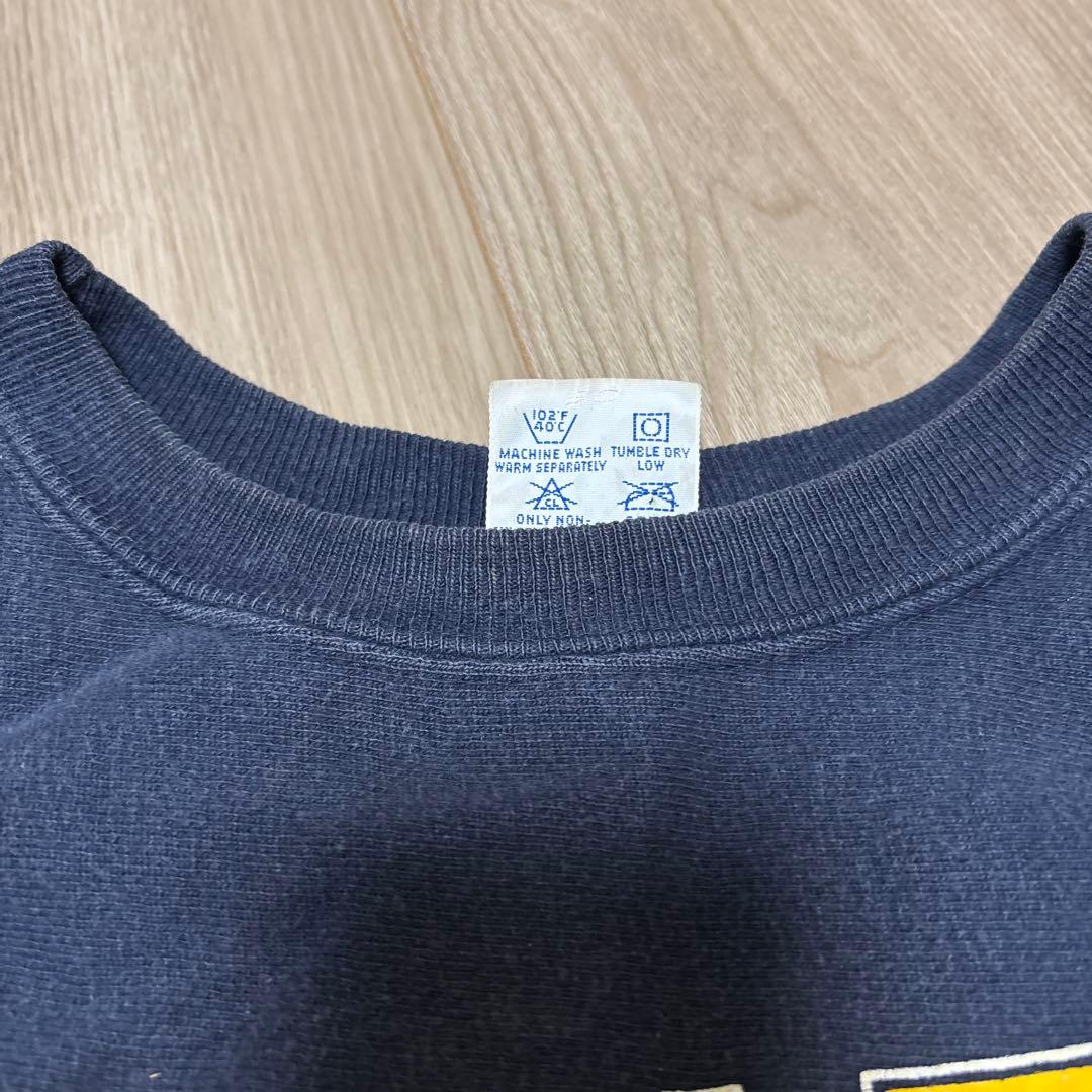 【龍さま専用】90s チャンピオンリバースウィーブ 3段プリント L ネイビー