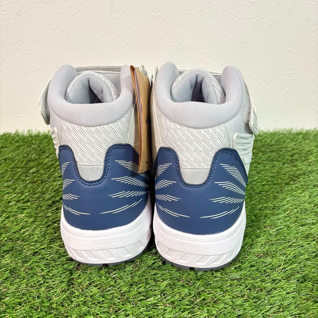【asics】新品　WINJOB CP120安全靴 作業靴　２７.５㎝　グレー