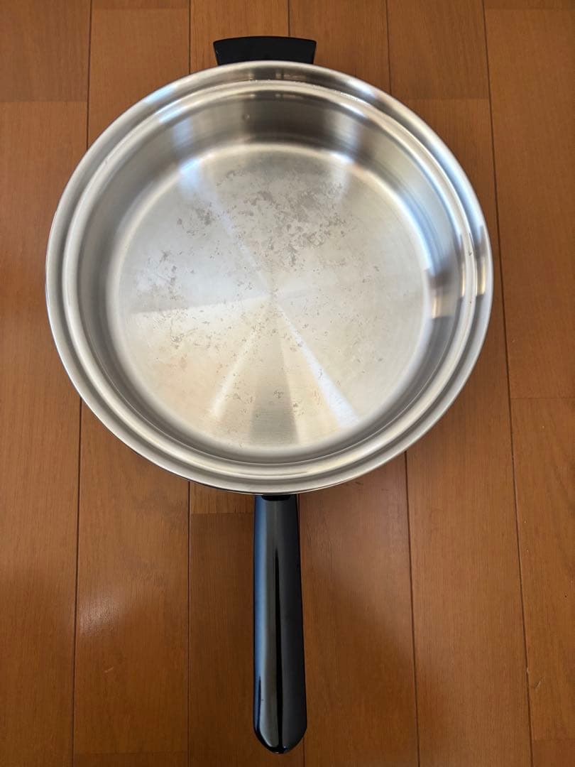 アムウェイ　大フライパン蓋付き 18/8ステンレス　IH対応