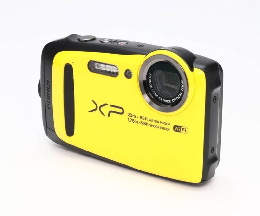 【極美品】FUJIFILM 富士フイルム FinePix XP120 イエロー