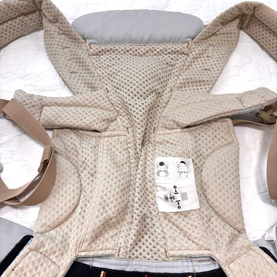 エルゴベビー オムニブリーズ ベージュ 抱っこ紐 ベビー用品