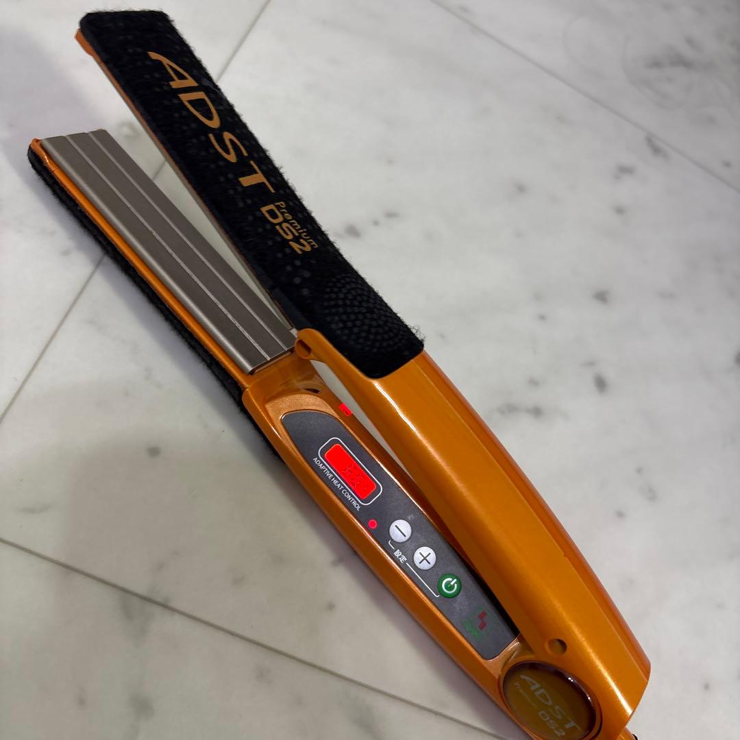 美品　今だけ半額以下　ADST DS2 ストレートヘアアイロン オレンジ