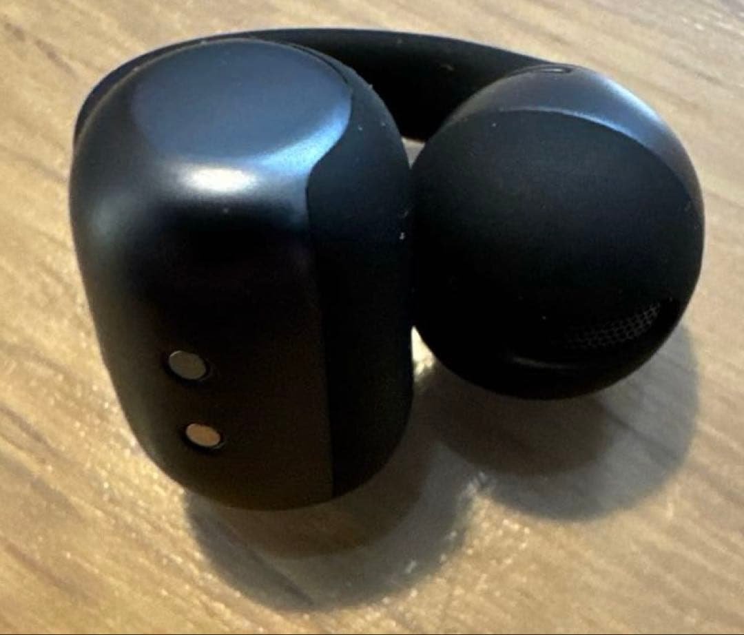 Shokz OpenDots ONE イヤーカフ ワイヤレスイヤホン　ブラック