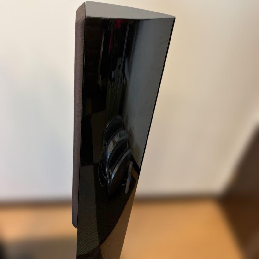 音出し確認済み‼️割と美品‼️DENONトールボーイ・ピアノブラック スピーカーペア