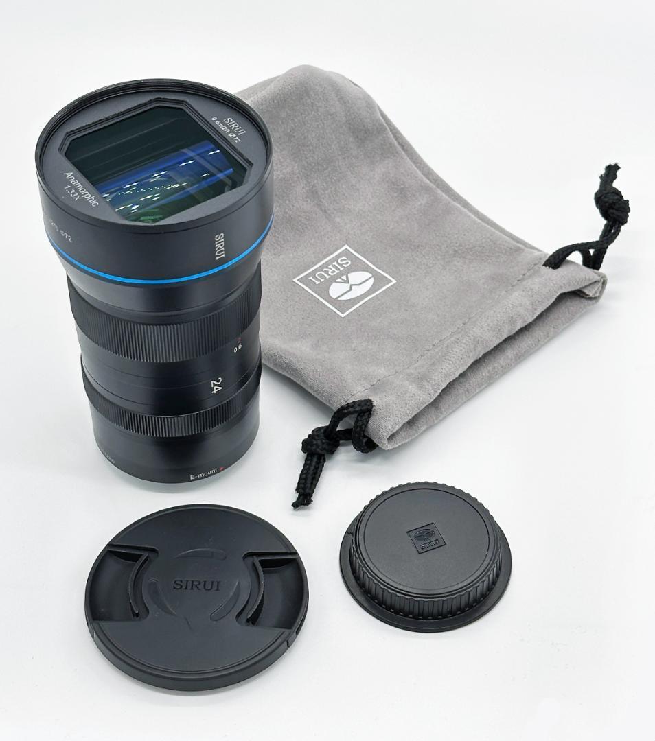 SIRUI 24mm F2.8 1.33x Eマウント アナモルフィックレンズ