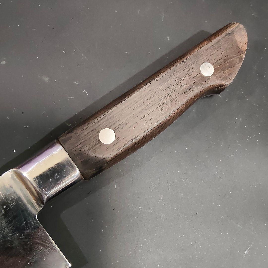 東京杉本 牛刀 全鋼 高級炭素鋼 ハガネ 23.5cm 包丁 研ぎ済み