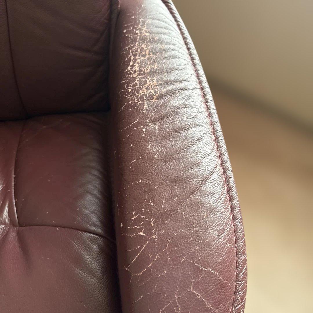 エコーネス ストレスレスチェア オットマン付き 高さ95幅76