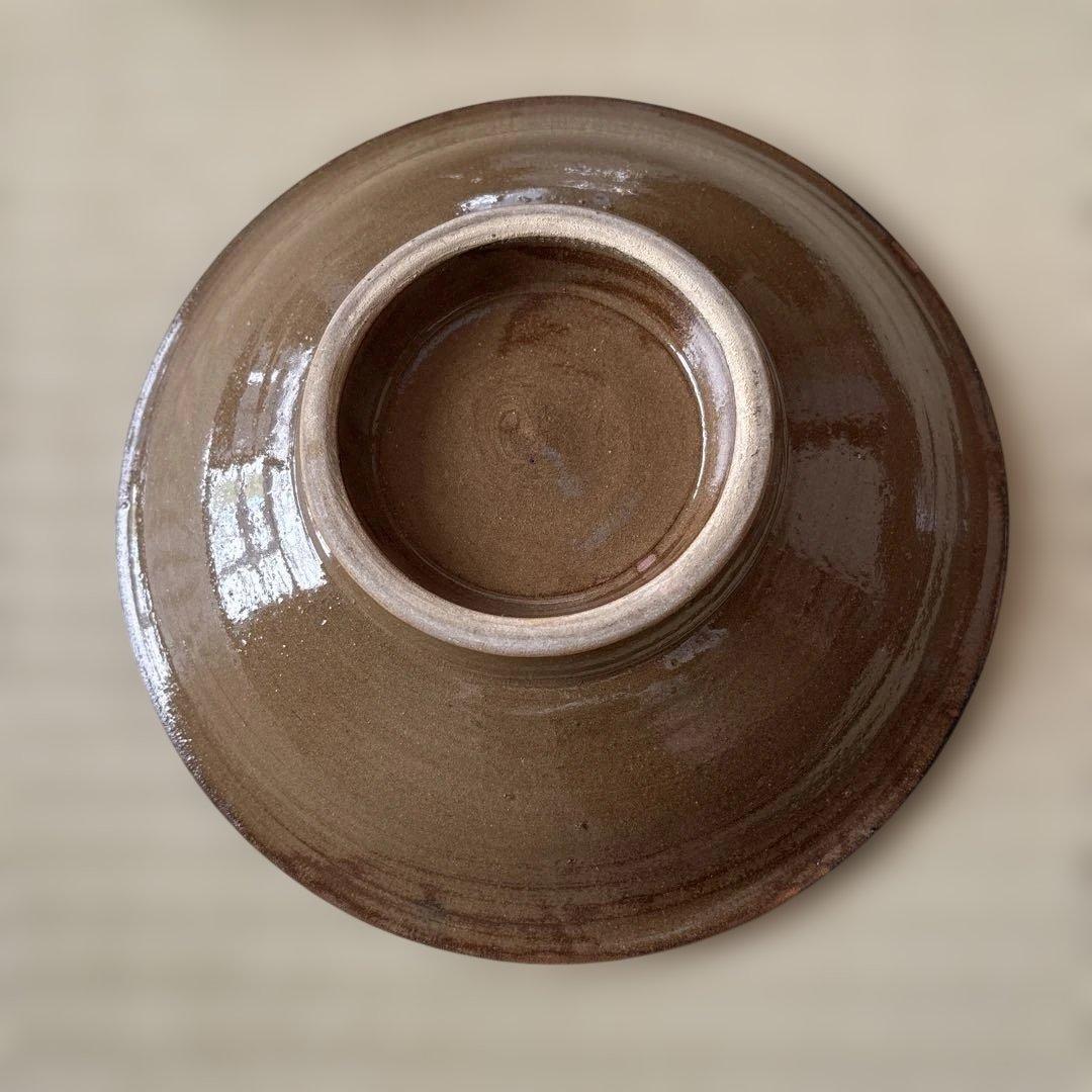 やちむん　皿　5枚　沖縄　約21.5cm