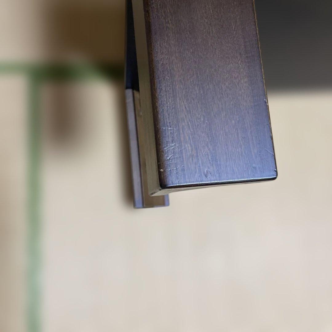 座卓 軽量 折り畳み 天板高さ調節 ウォールナット 幅120cm 日本製