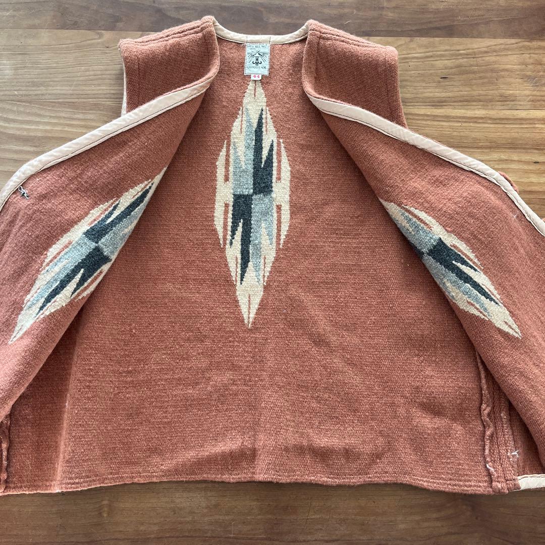 オルテガ ベスト チマヨ ナバホ トルフィリオス ビンテージ ウィングロック