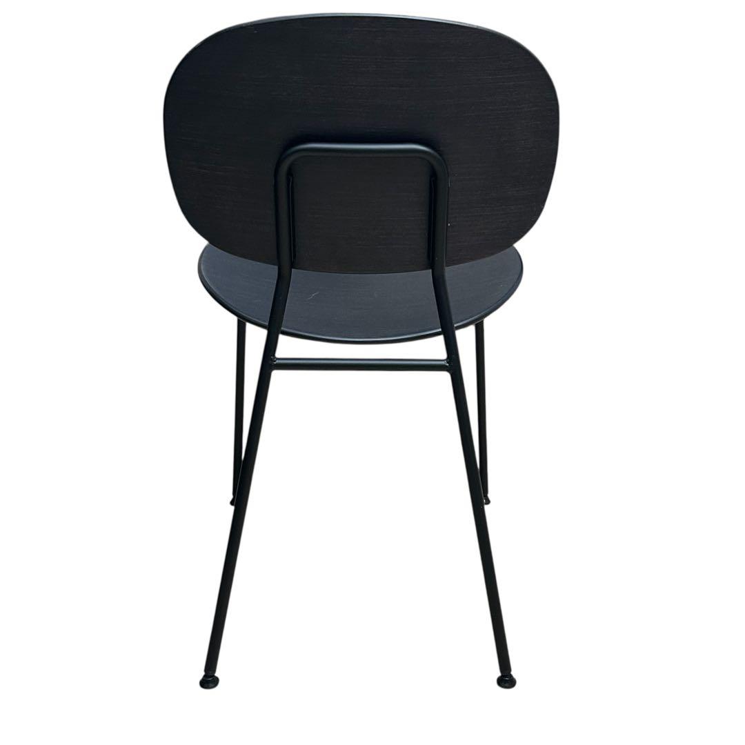 美品　ASPLUND■トンディーナ　ダイニングチェア　ブラック　イタリア製　2脚