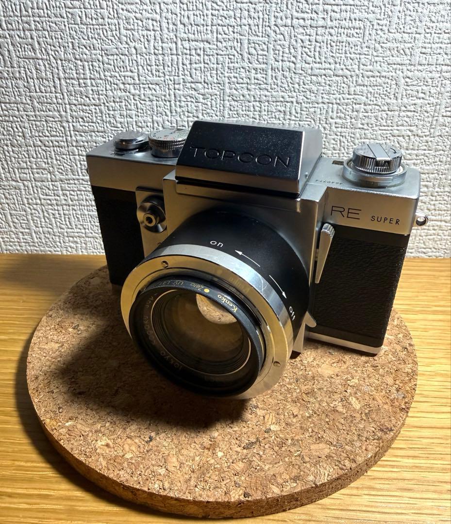 フィルムカメラ TOPCON RE SUPER & RE.AUTO-TOPCOR58mmf1.8