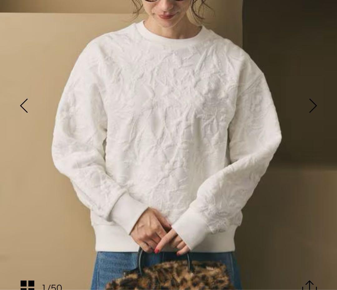 hasucoさま　ジャガード　ブラック