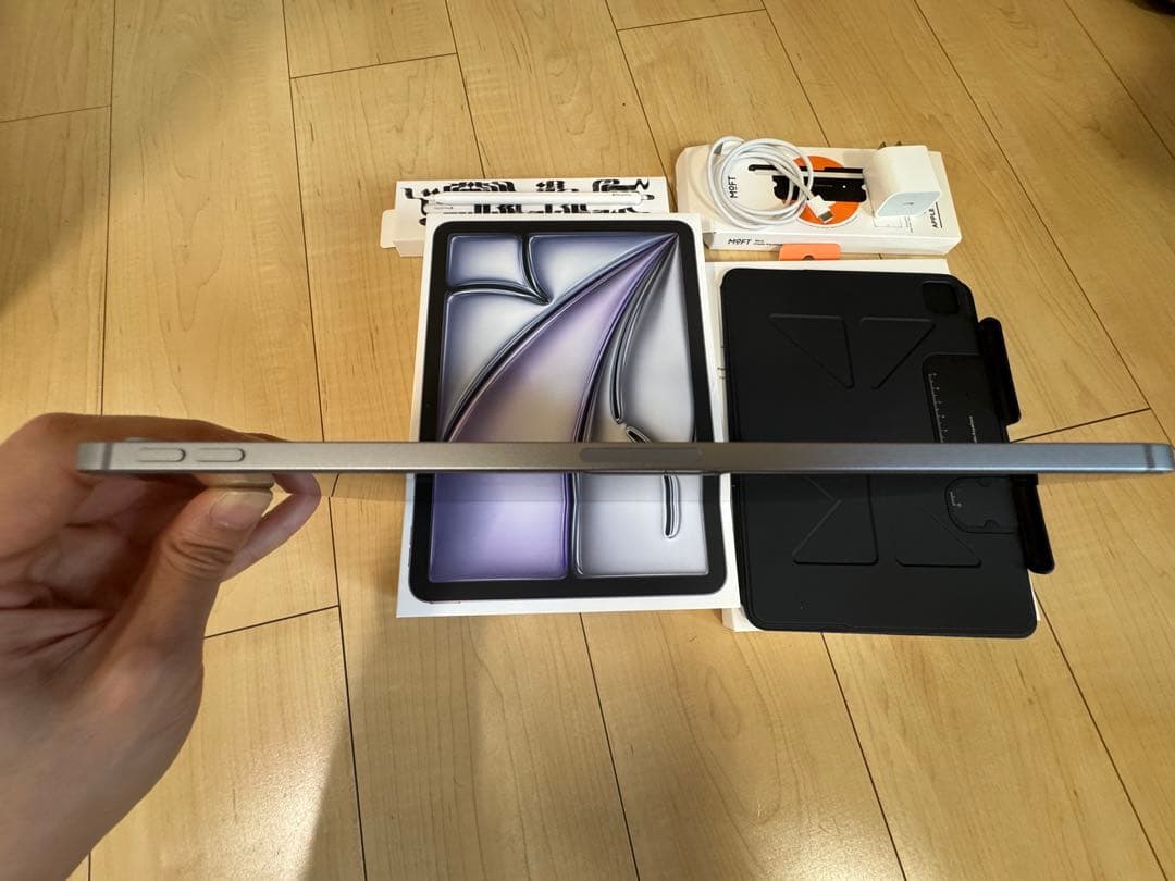 【美品】iPad Air M2 セルラー Apple Pencil + おまけ