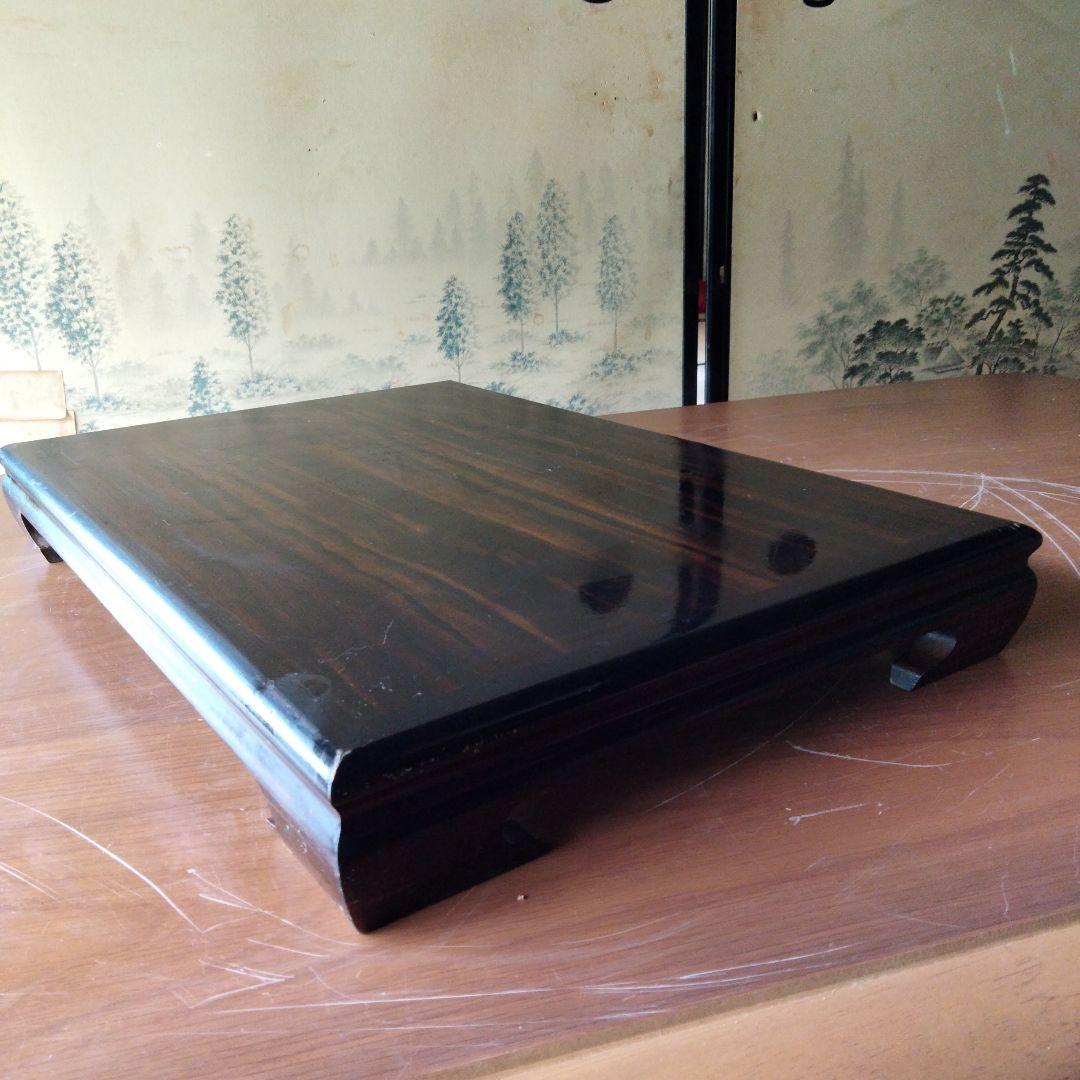 ★美品★黒檀花台★