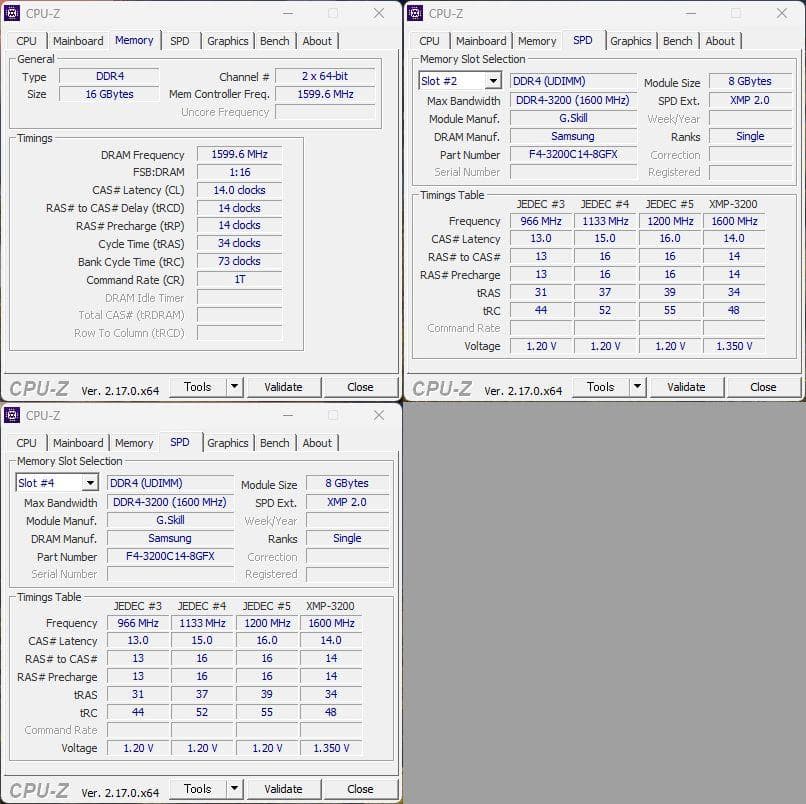 メモリー F4-3200C14D-16GFX