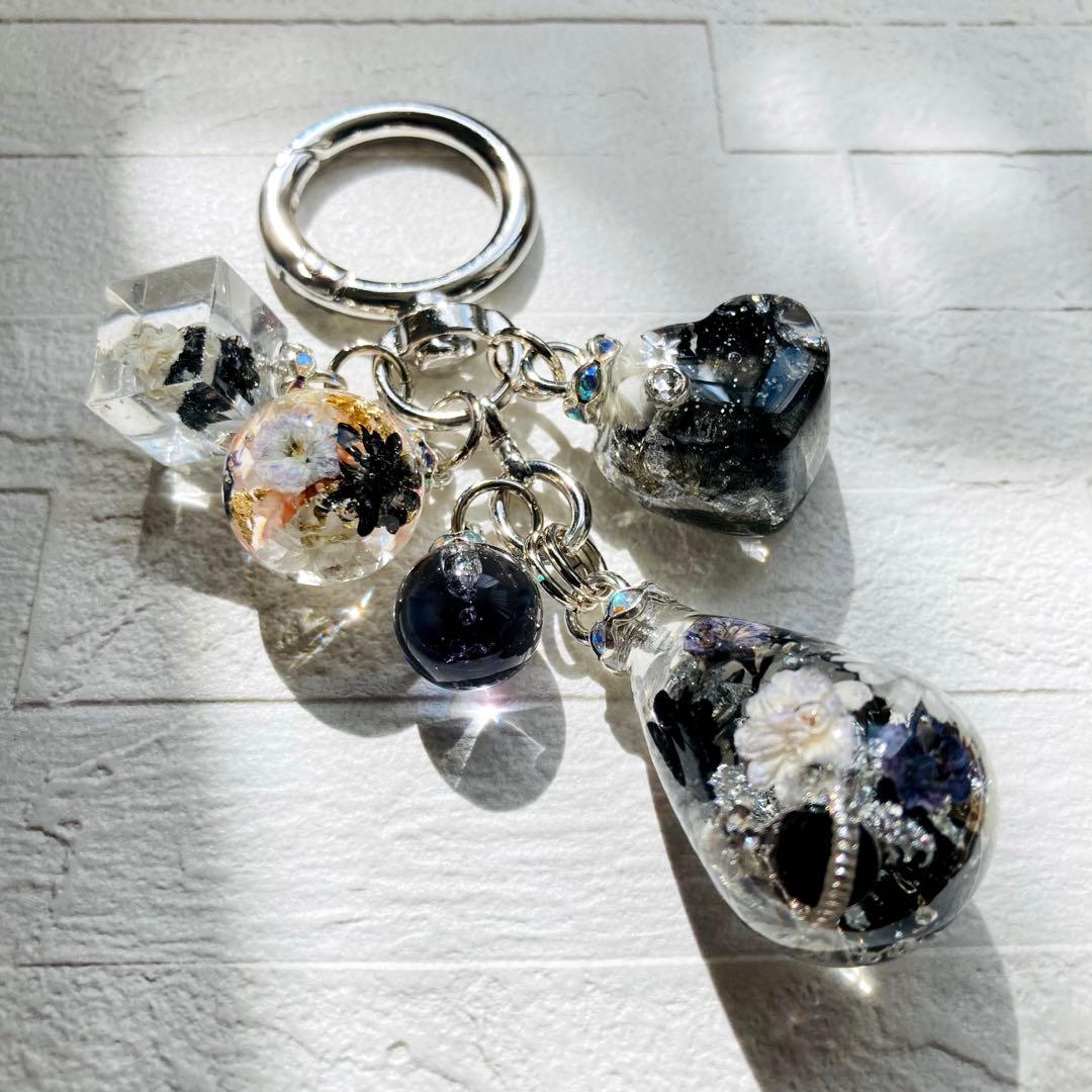 たまゆきページ Man 名入れ チャーム レジンキーホルダー11点