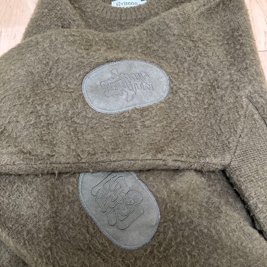 EVISEN MOHAIR CREW KNIT エビセン ニット