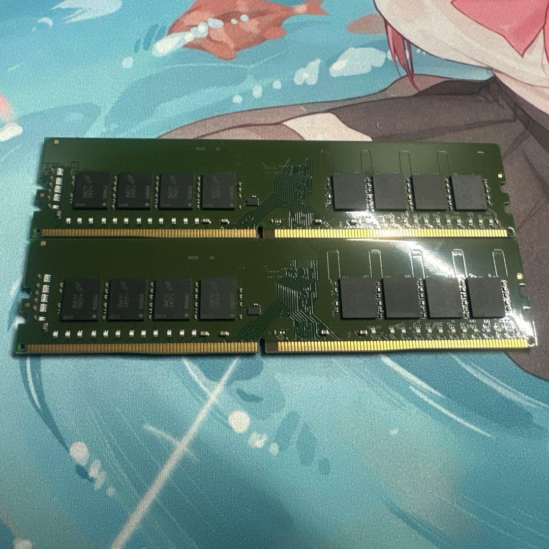 P*z様 kingston DDR4 3200Mhz 32GB×2