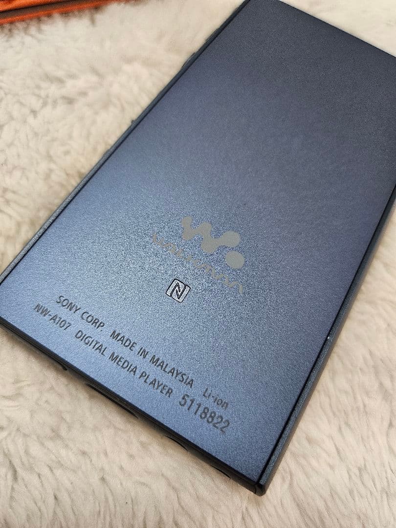 SONY NW-A107 ウォークマン　ブルー