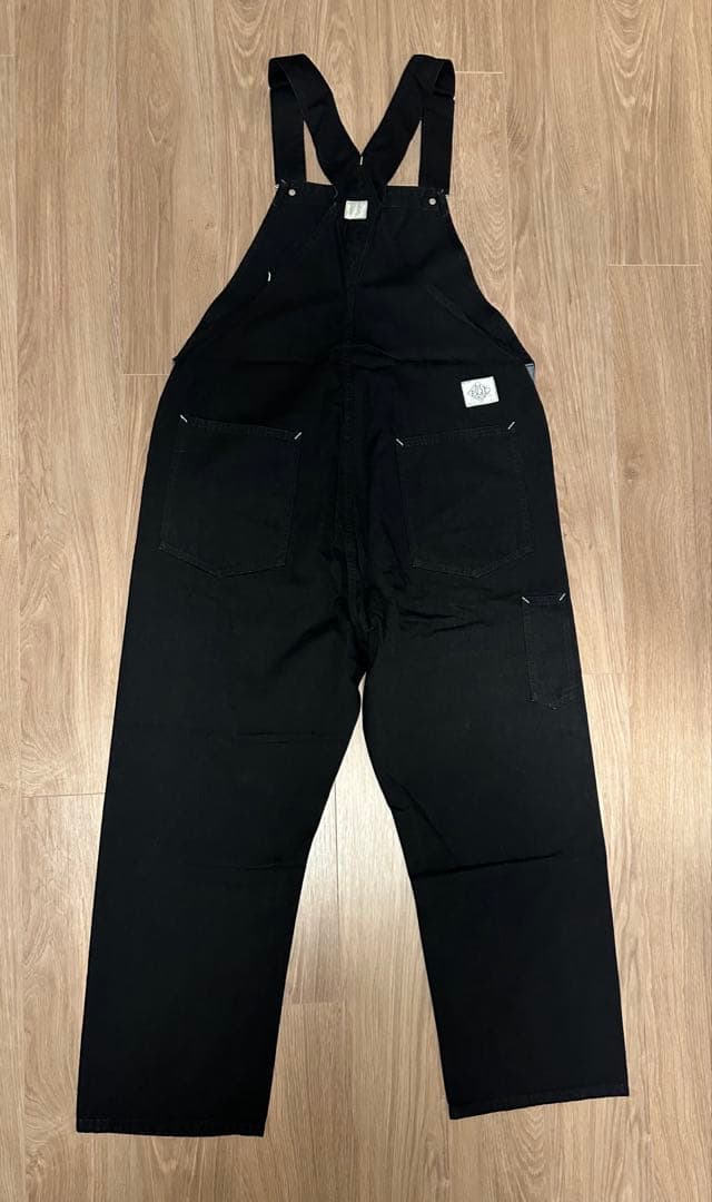 POST OVERALLS ポスト オーバーオール Ｎo.1 ブラック 黒 L