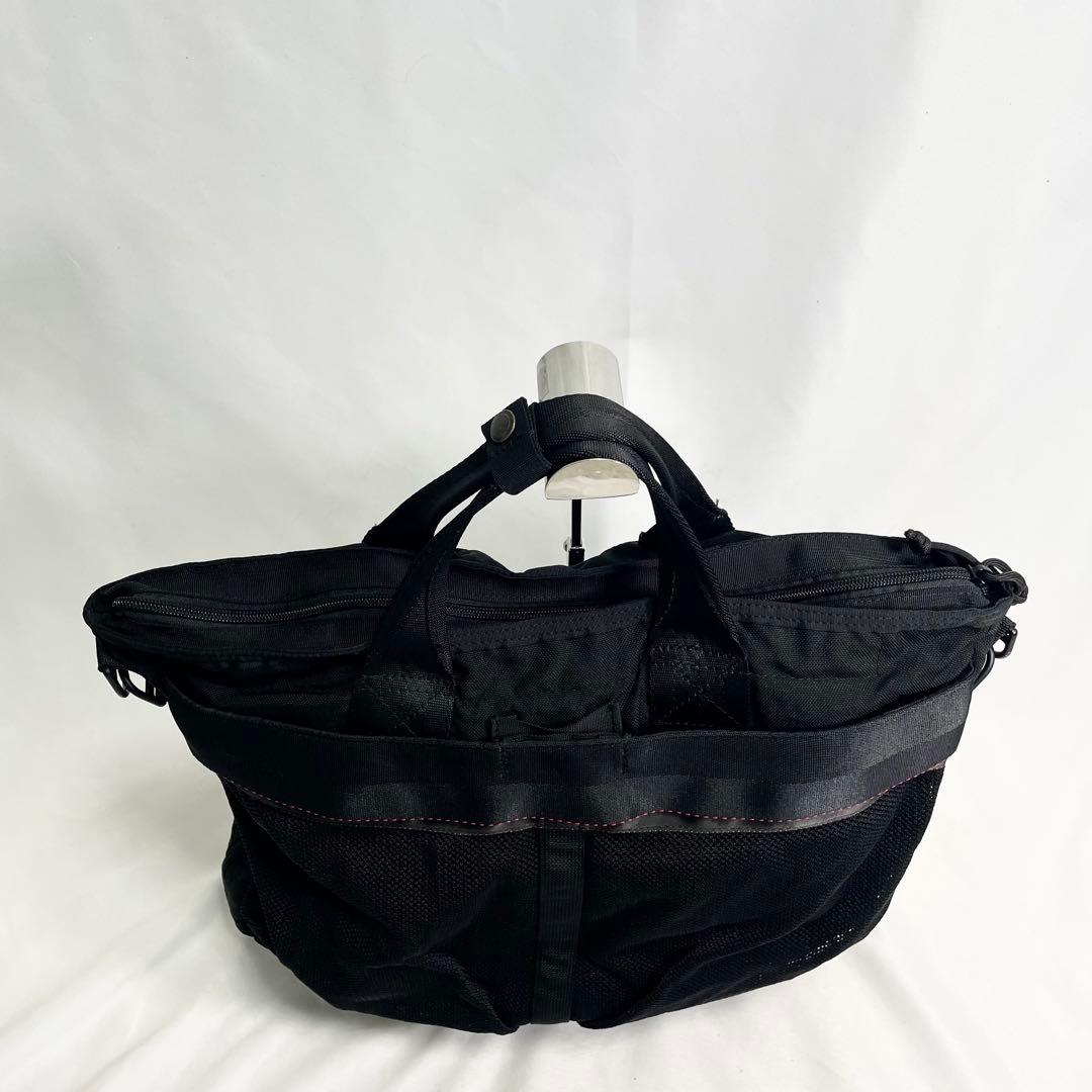 ブリーフィング ビームス コックピットバッグ コラボ 大容量 多機能 A4可 黒