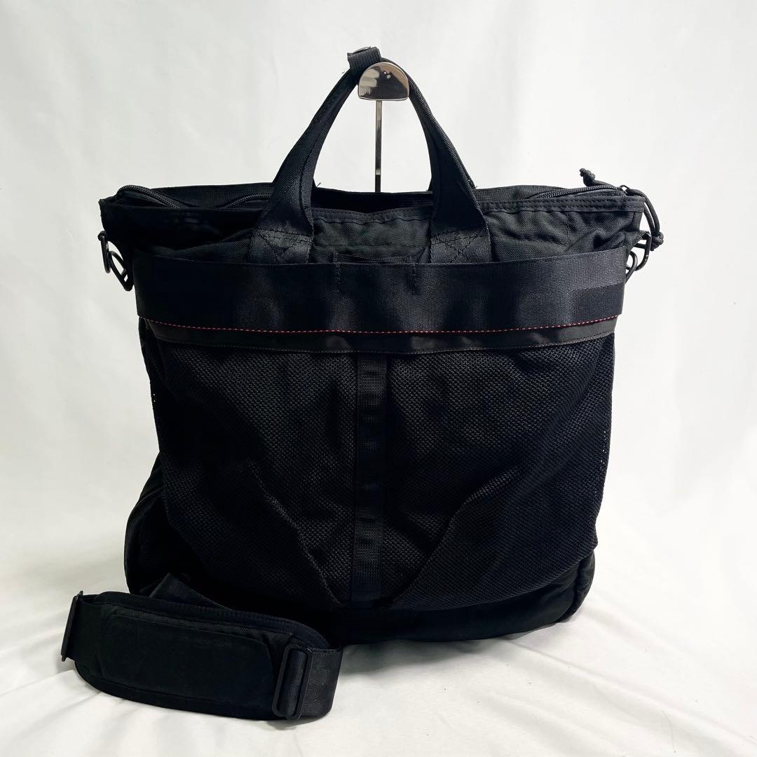 ブリーフィング ビームス コックピットバッグ コラボ 大容量 多機能 A4可 黒