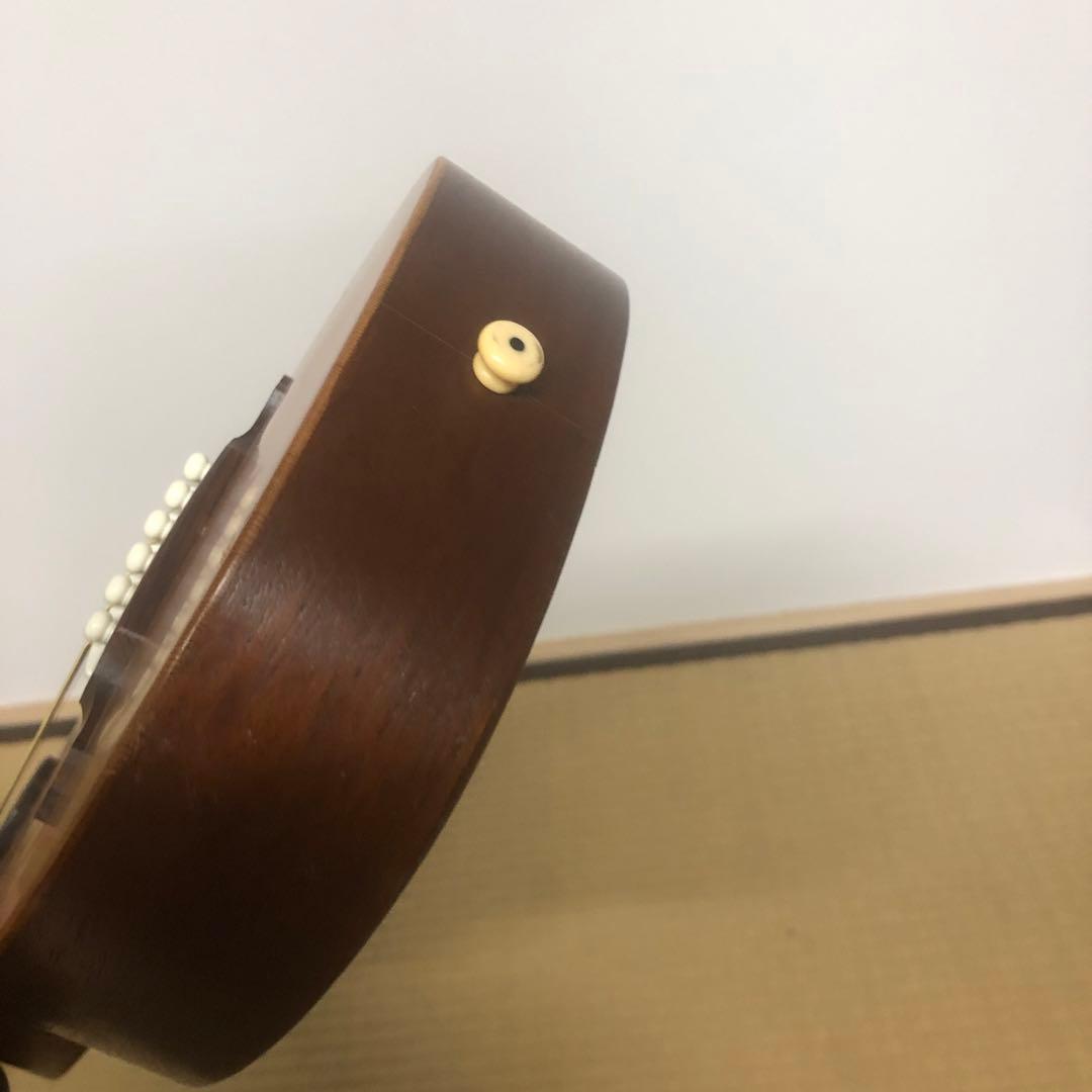 廃盤希少✨　黒沢楽器 Gigpacker ギグパッカー トラベルギター　彫刻