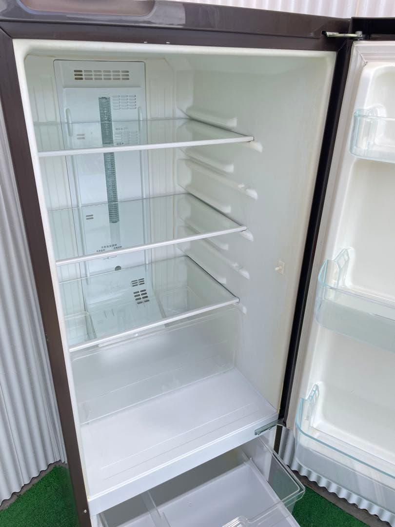 822 パナソニック 168L大きめ2ドア冷蔵庫 ブラウン 一人暮らし 単身