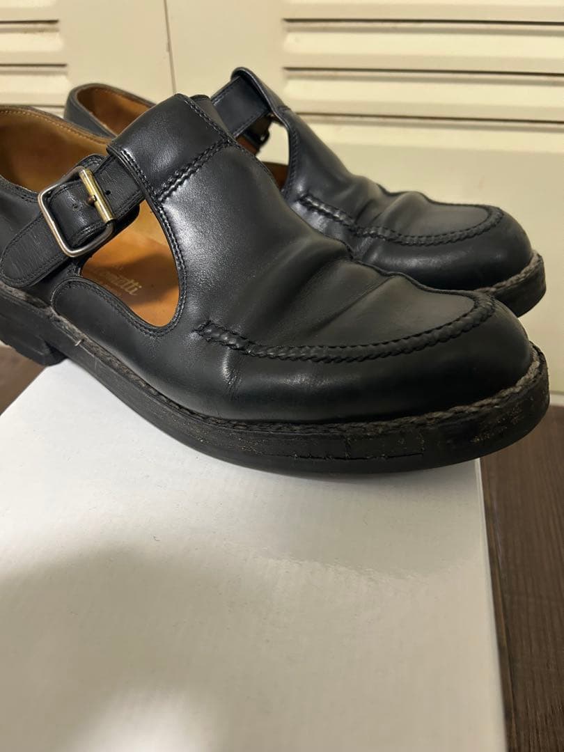 F.LLI Giacometti FG229 T-STRAPシューズ 40