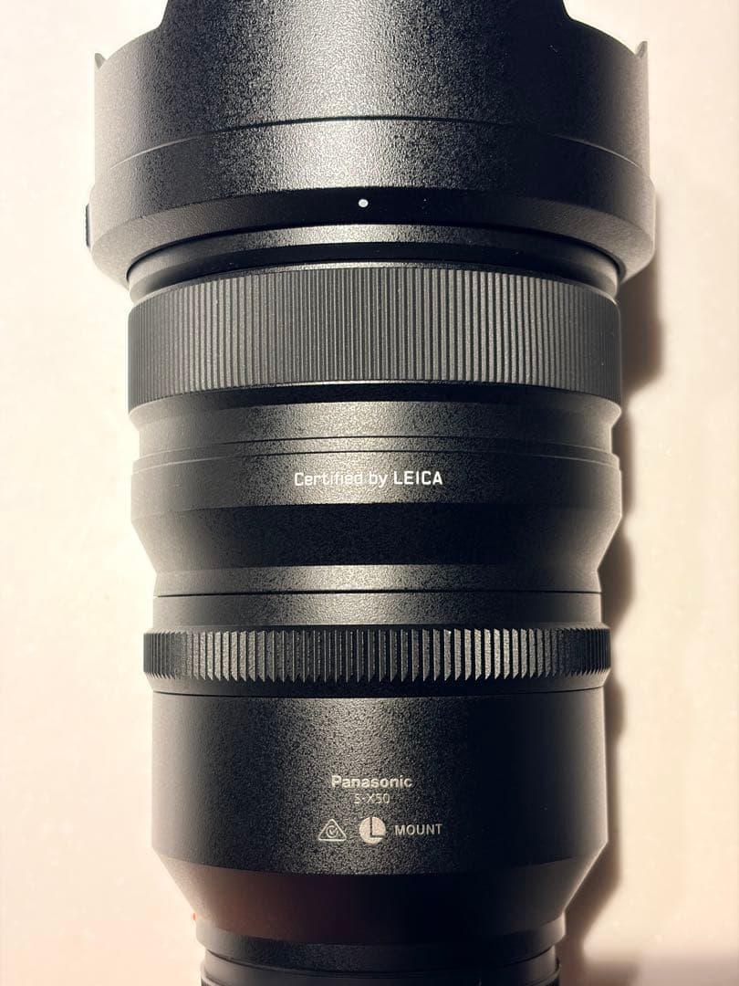 LUMIX S-X50 50mm F1.4レンズ ケース・箱付き